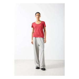 American Vintage - Jacksonville Cotton T-Shirt | Red
