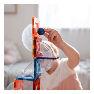 Connetix - Ball Run Set - 92 Pieces | Rainbow