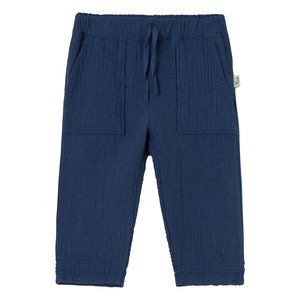 Cozmo - Mario Cotton Jogger Pants | Navy Blue