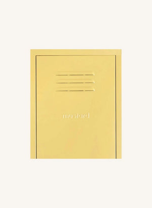 Mustard Made - Slim Metal Cabinet | Faded Yellow