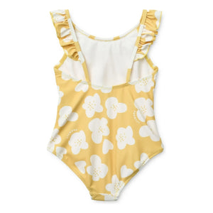 Liewood - Kallie Fleuri Swimsuit Made from Recycled Fibers | Yellow