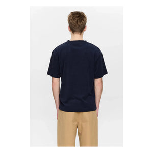 Anerkjendt - Akvillads Frotte T-Shirt | Dark Blue