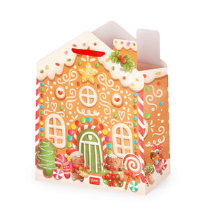 Legami - Gingerbread House Christmas Gift Bag - Medium
