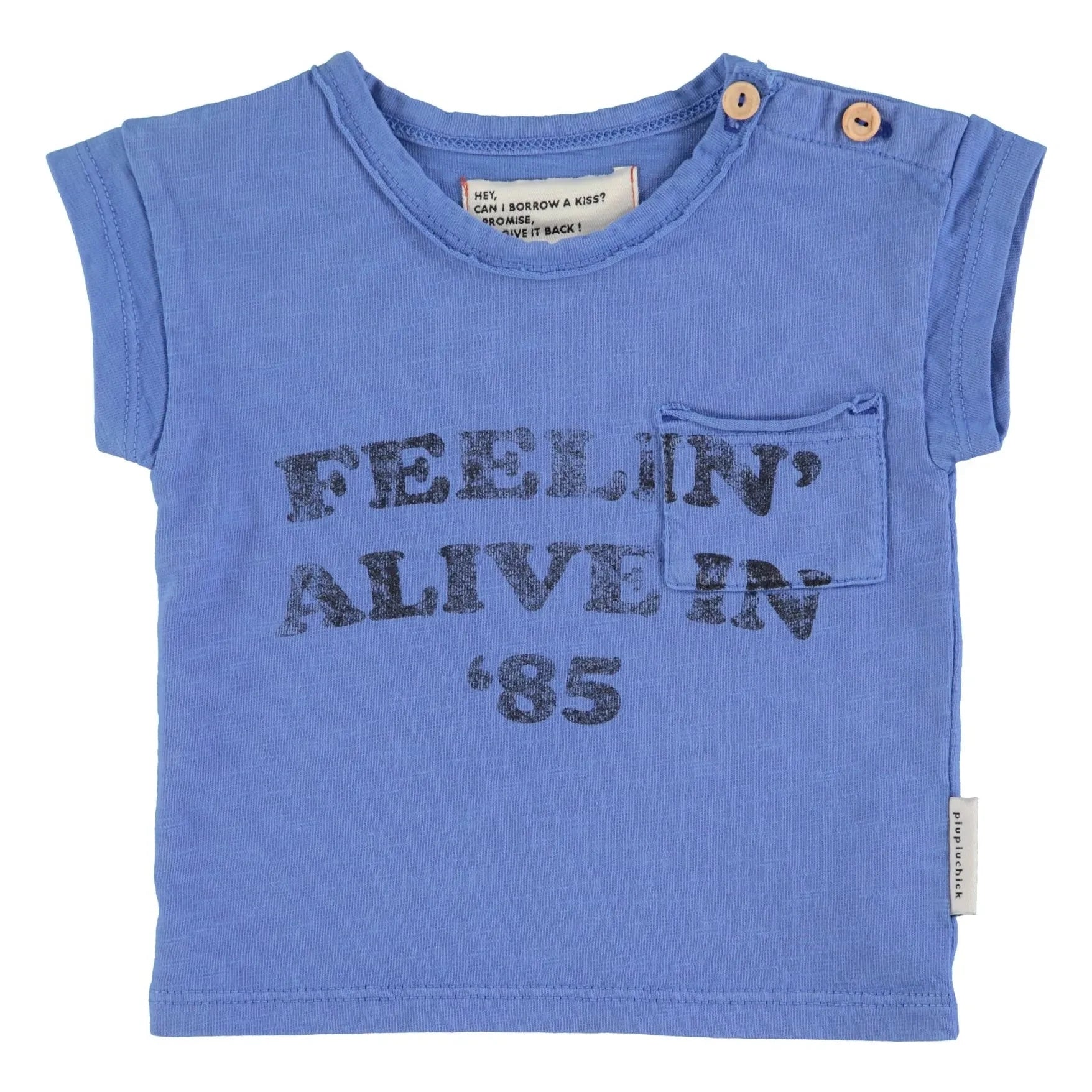 Piupiuchick - Feelin Alive T-Shirt | Blue