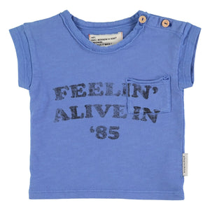 Piupiuchick - Feelin Alive Tişört | Mavi