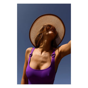 Anja Paris - Maillot One-Piece Le Troublant | Purple