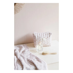Gabrielle Paris - Organic Cotton Makeup Bag | Powder Pink