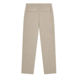 Les Deux - Mini Checked Pants | Dark Beige