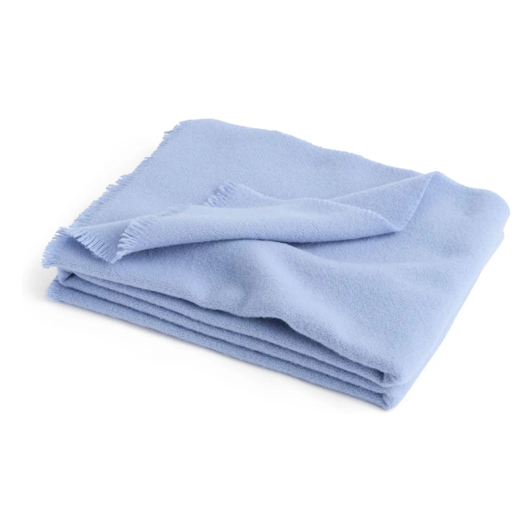 Hay - Mono Wool Blanket | Light Blue