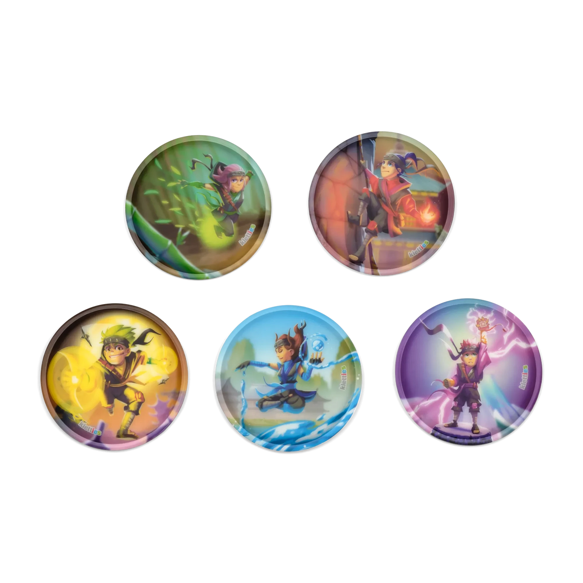 Ergobag - Klettie Süsü Süsleri-set Ninjas