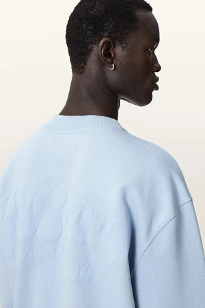AllSaints ODYSSEY Erkek Pamuklu Oversize Sweatshirt