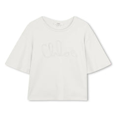 Chloé - Logo T-Shirt Organic cotton | White