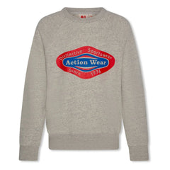 AO76 - Moon Actionwear recycled cotton sweatshirt | Heather grey