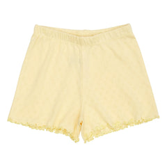 Copenhagen Colors - Short Pointelle | Pale Yellow