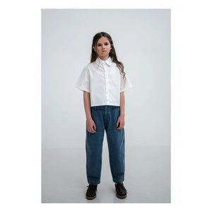 Repose AMS - Barrel Workwear Organik Pamuk Jean | Mavi