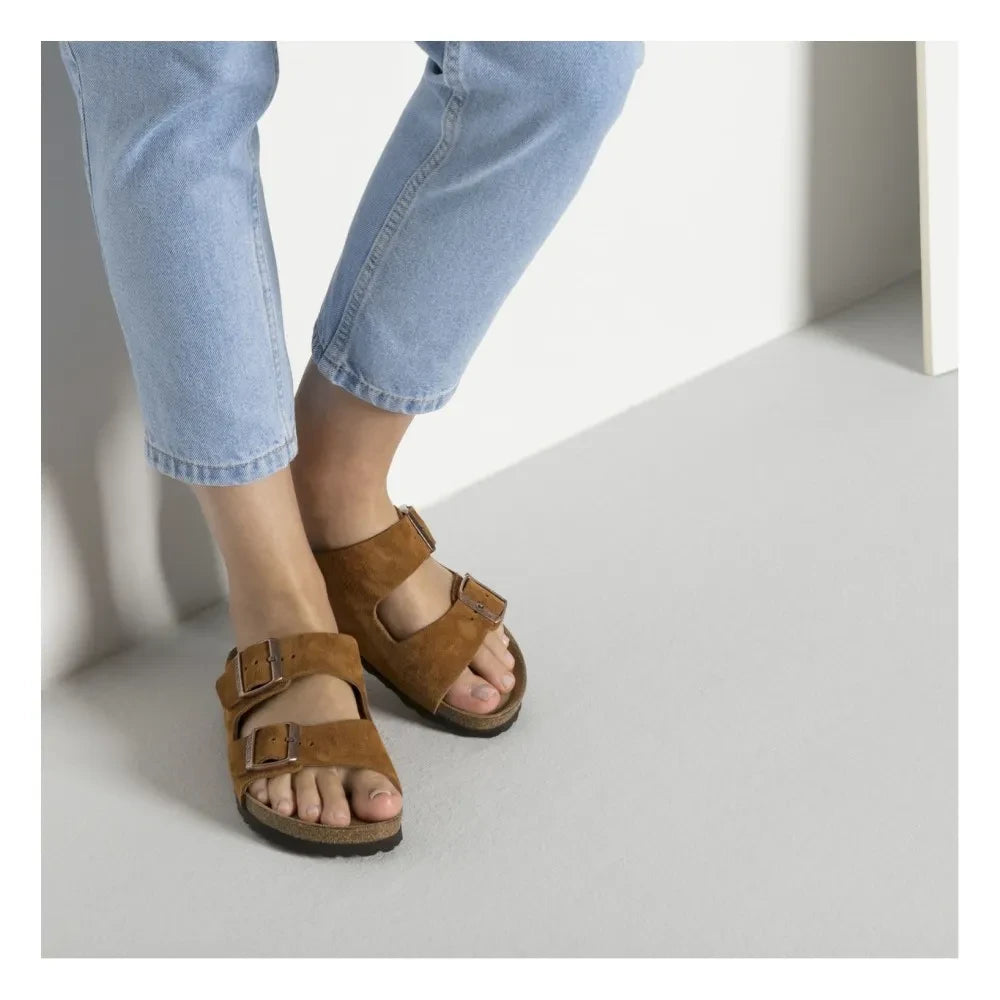 BIRKENSTOCK - Arizona Süet Sandalet | Mink