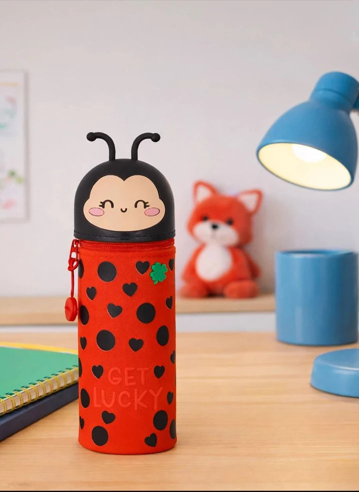 Legami - Ladybug Silicone Pencil Case