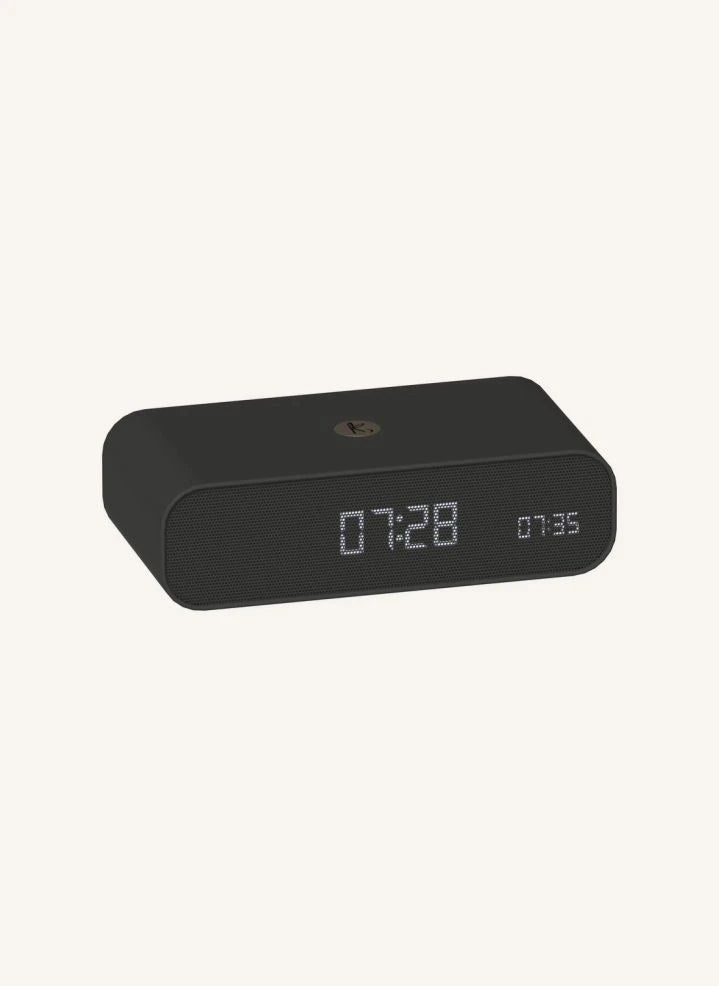 Kreafunk - Wakie Mini Alarm Clock | Black