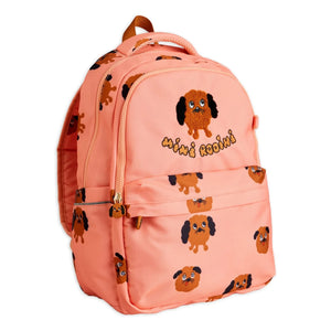 Mini Rodini - Doggies Recycled Fiber Backpack | Light Pink