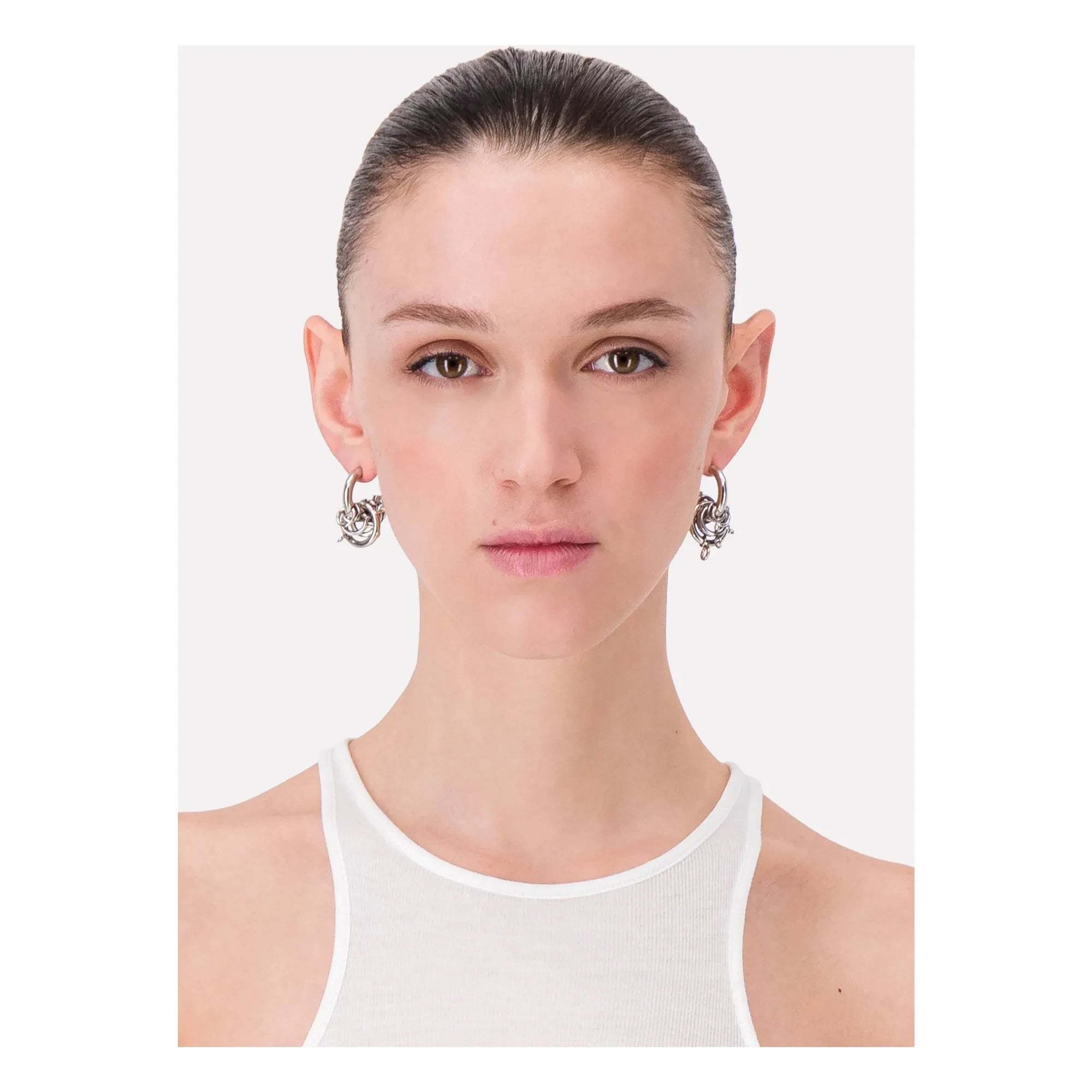 Justine Clenquet - Jay Earrings | Silver