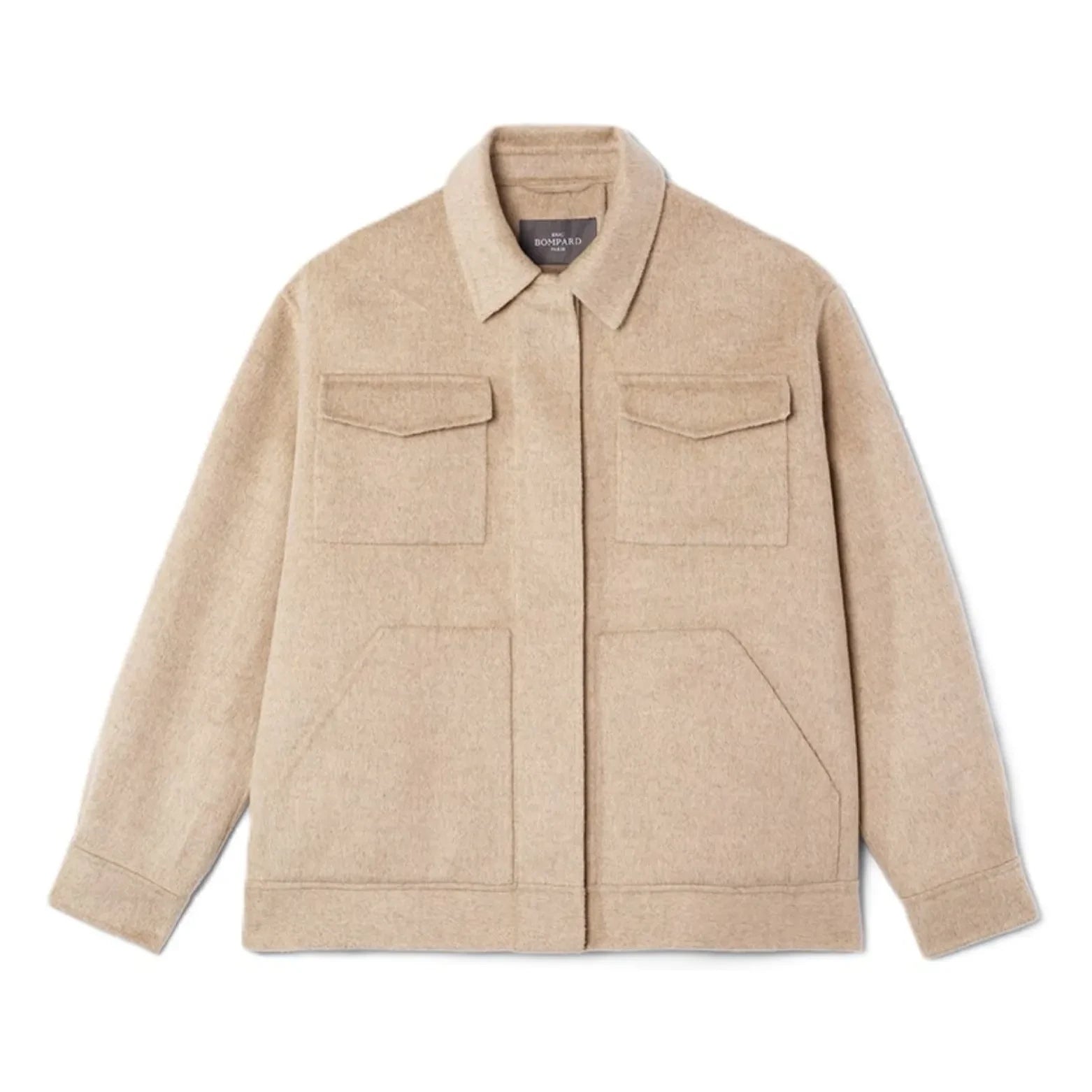 Bompard - Double-sided Wool Jacket | Beige