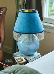 Anna + Nina - Arden Lamp Base | Blue