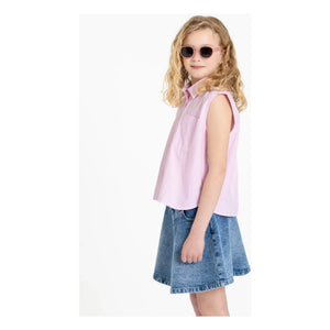Finger in the Nose - Denim Joplin Skirt | Blue