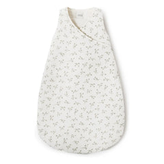 Babyshower - Olive Cotton Muslin Sleep Suit | Ivory