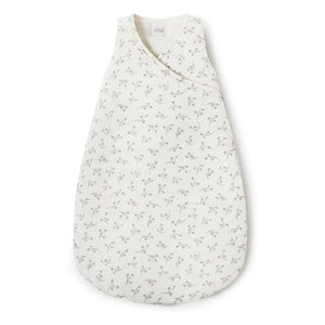 Babyshower - Olive Cotton Muslin Sleep Suit | Ivory