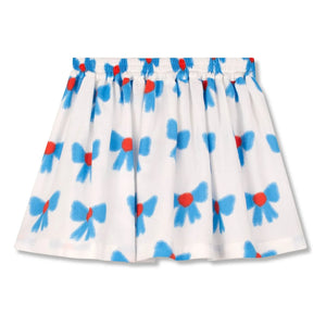 Wynken - Organic Cotton Knotted Skirt | Ecru