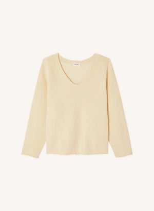 American Vintage - Nishtown Pamuk Sweatshirt | Krem