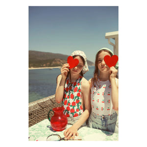 Piupiuchick - Organic Cotton Floral Bandana | Red