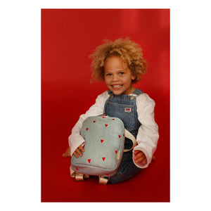 Studio Noos - Hearts Backpack | Denim