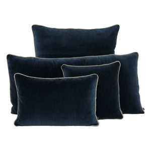 Haomy - New Delhi velvet pillowcase | Ink
