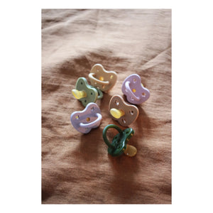 Hevea - Natural Rubber Physiological Pacifiers - Set of 2 | Ocean