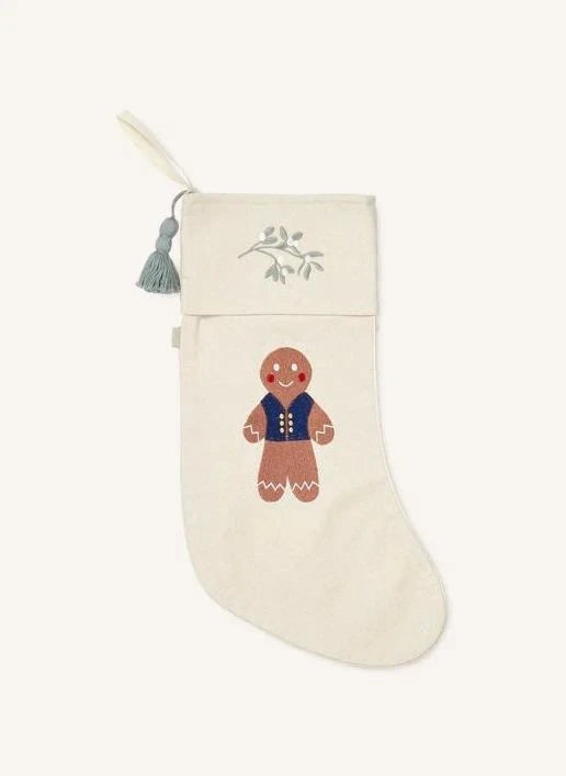 Cam Cam - Snowman Christmas Stocking | Ekru