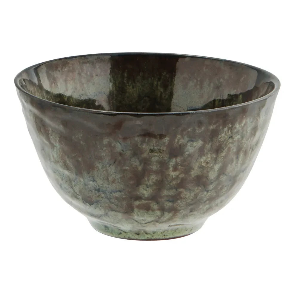 Madam Stoltz - Stone Ceramic Bowl | Dark Green