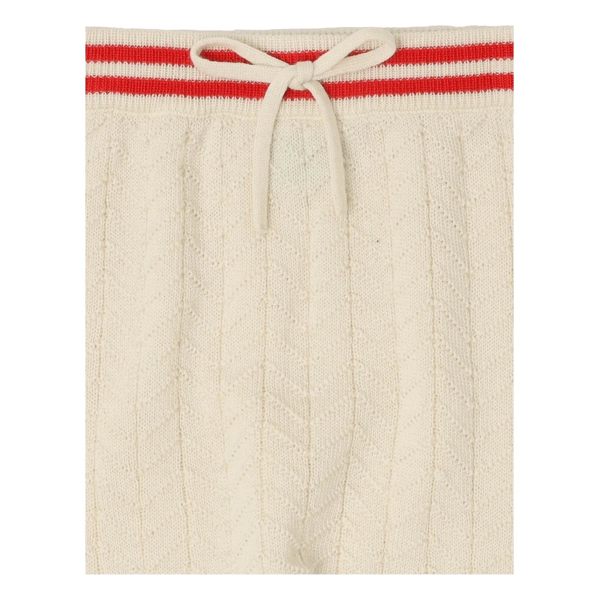 FUB - Zigzag Merino Wool Pants | Off-white