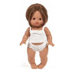 Minikane - Ribana örgü setli Leopoldine bebek