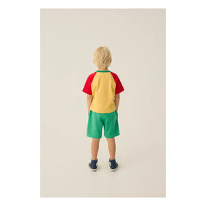 The Campamento - Lion Oversize T-shirt Organic cotton | Yellow