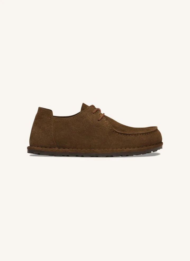 BIRKENSTOCK - Utti Lace Suede Loafer | Light Brown