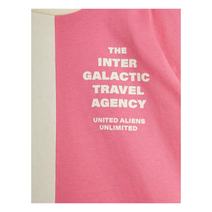 Mini Rodini - Split T-shirt Organic cotton | Pink