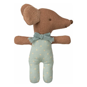 Maileg - Sleepy Awake Baby Mouse in a Box | Blue