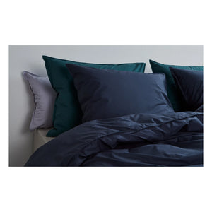 Suite 702 - Organic Percale Duvet Cover | Navy Blue