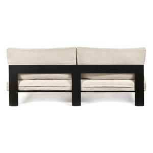 Serax - 2-Person Linen Sofa | Ivory