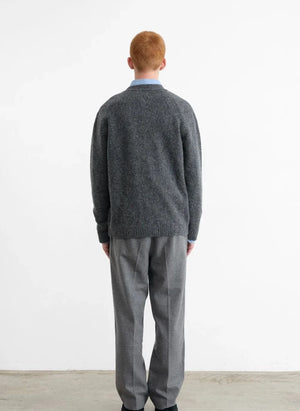 Edmmond Studios - Duck Patch Cardigan | Gray