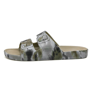 Freedom Moses - Bandhani Sandals | Khaki