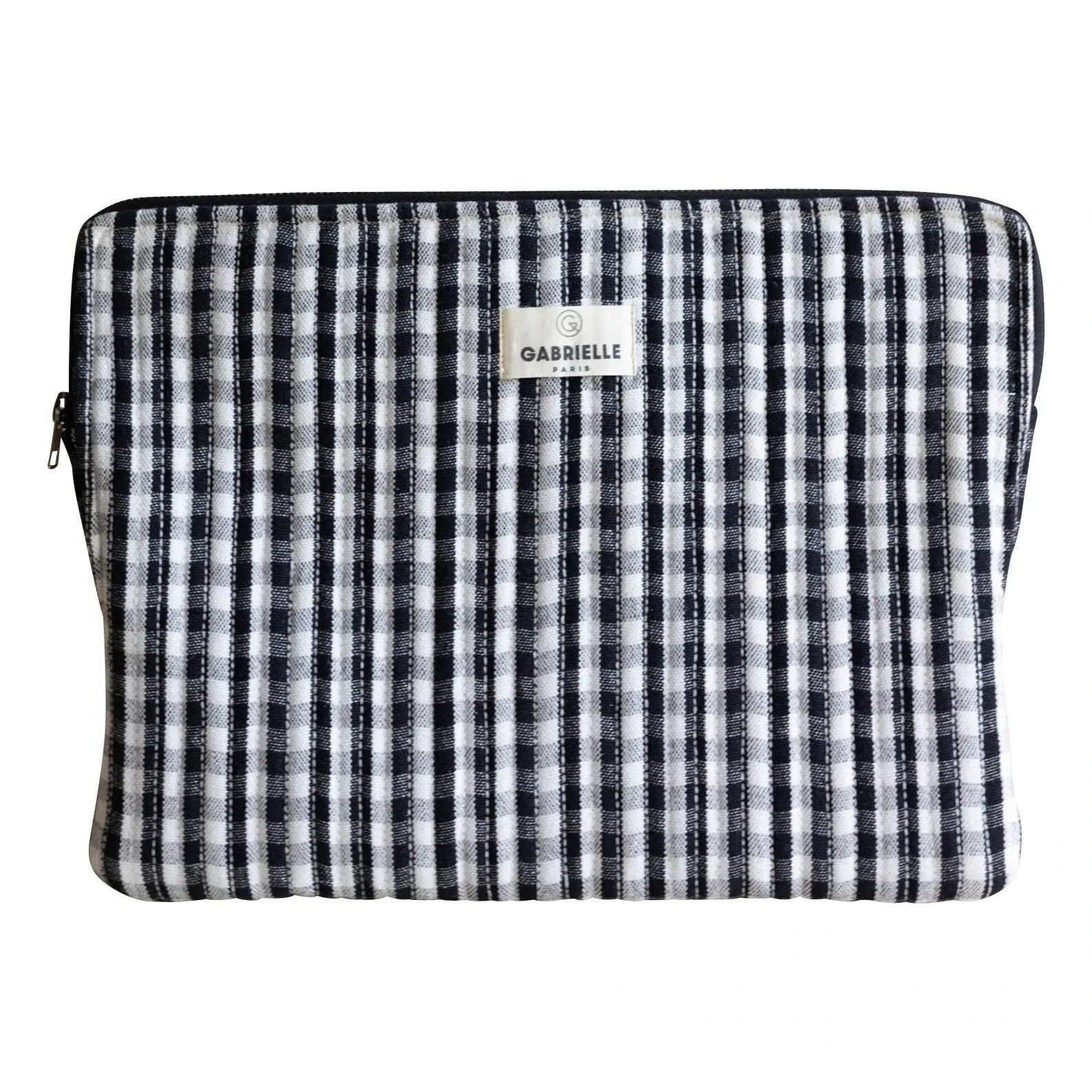 Gabrielle Paris - Plaid Laptop Sleeve | Black