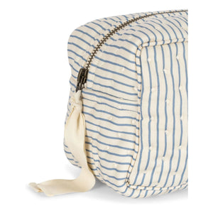 Konges Sløjd - Striped Makeup Bag | Blue