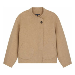 Soeur - Windsor Wool Coat | Heather Beige